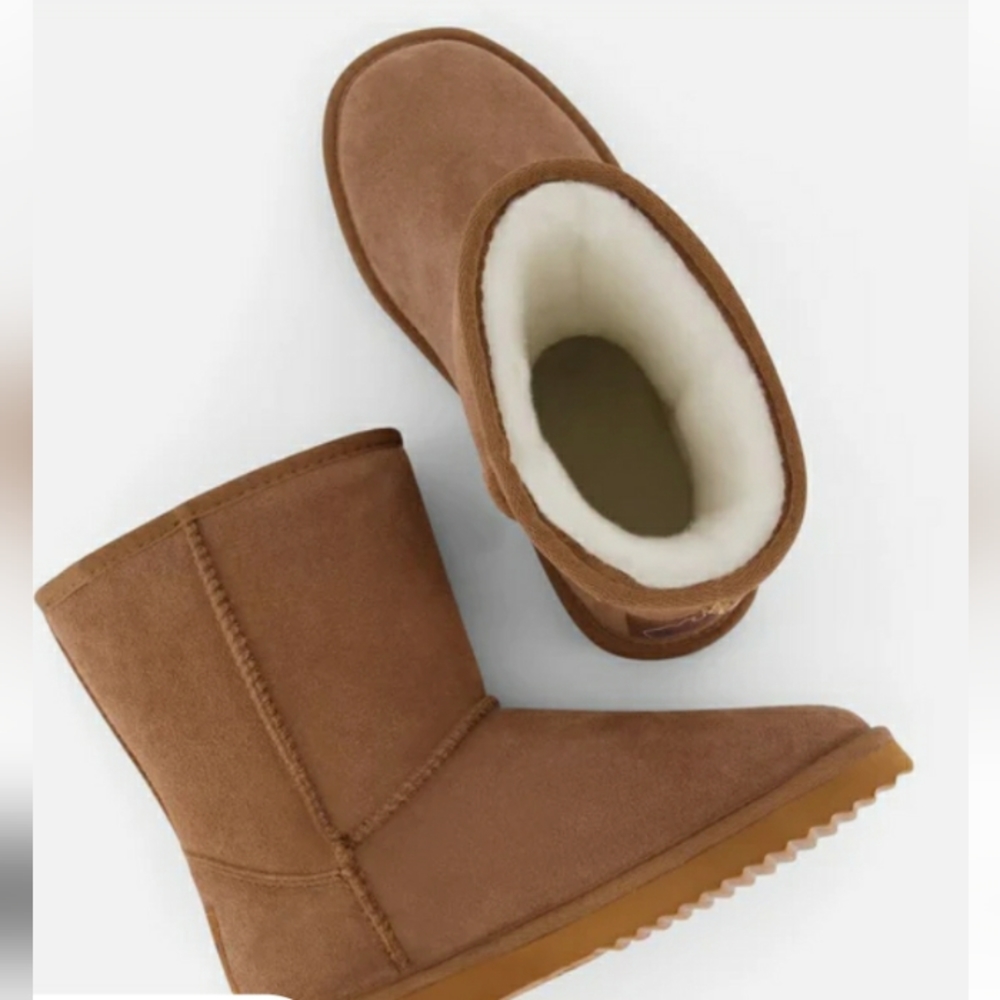 NWT EMU RIDGE SOPHIE WOMEN'S SHEARLING LINED WINTER BOOT SZ 8,9 & 10 CHESTNUT 🎉 - Picture 4 of 12